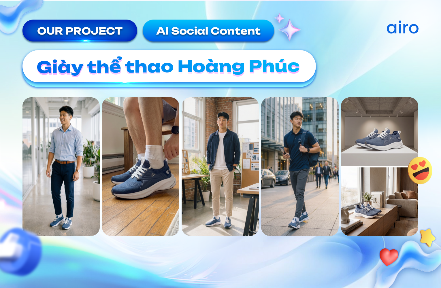 Giày thể thao Hoàng Phúc