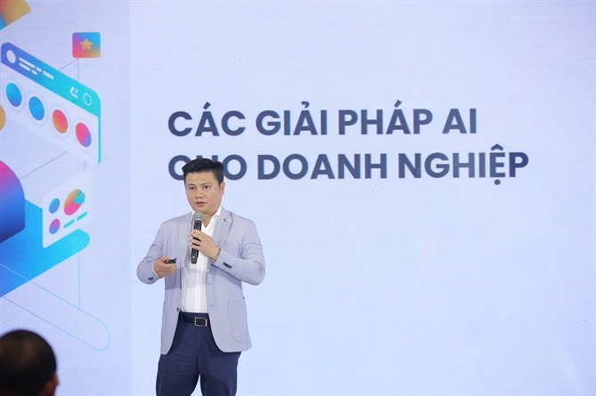 Ông Trần Quốc Bảo – Phó TGĐ Tập đoàn KIDO, Phó chủ tịch HĐQT Công ty Cổ phần Hiện thực hóa AI - AIRO, Giám đốc điều hành Kênh thương mại điện tử E2E.