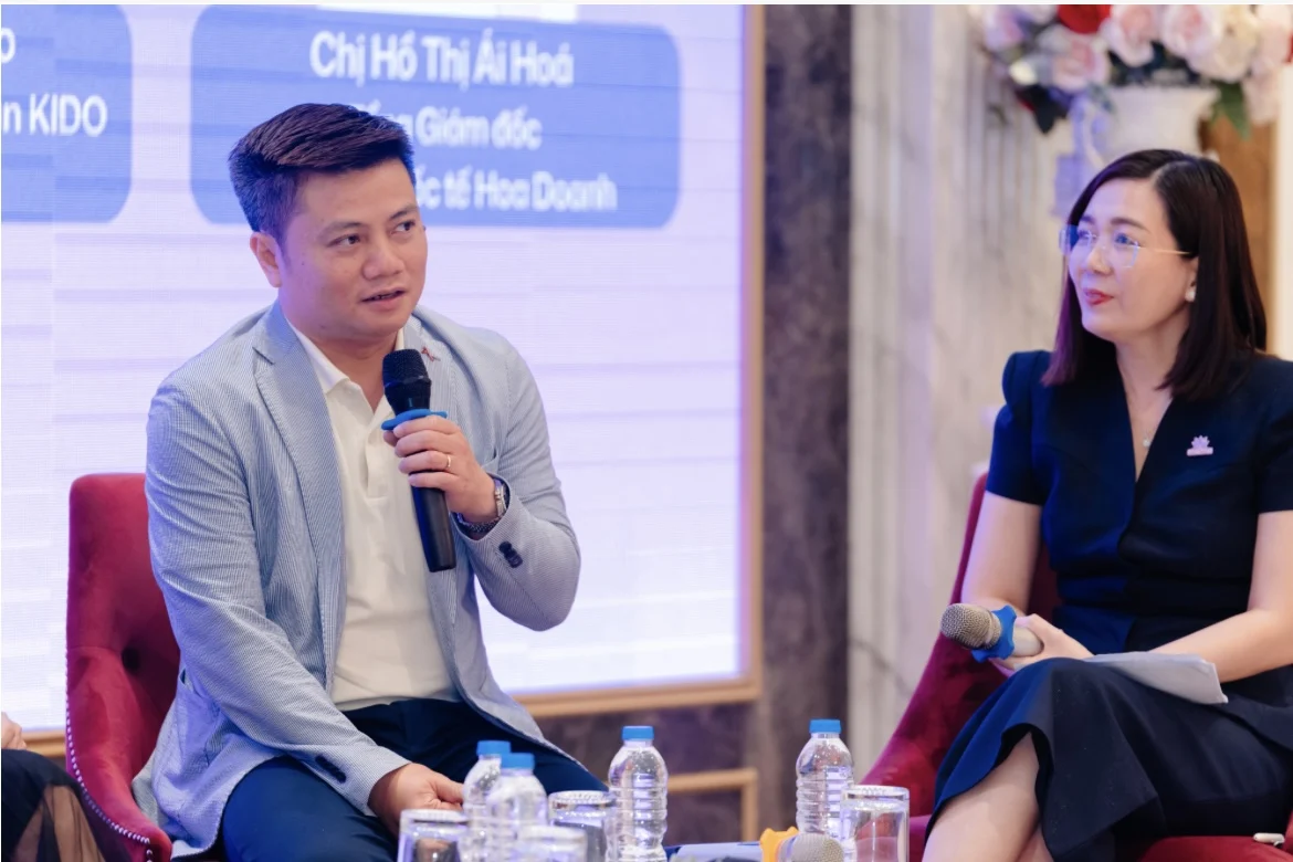 Ong Tran Quoc Bao, Pho tong giam doc KIDO chia se tai hoi thao